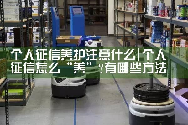 个人征信养护注意什么|养征信|债务重组